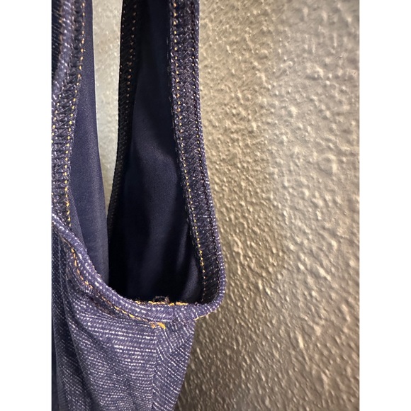 KARLA COLLETTO Denim V-Neck Underwire One-Piece Swimsuit - Picture 8 of 16